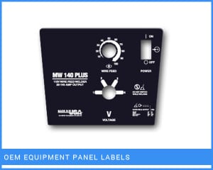 OEM Equipment Panel Labels Exporter