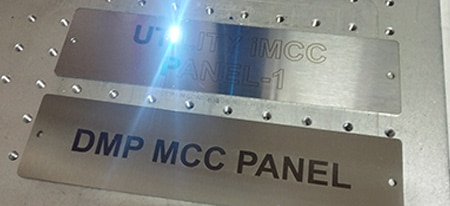 Laser Engraved Alluminium Nameplates